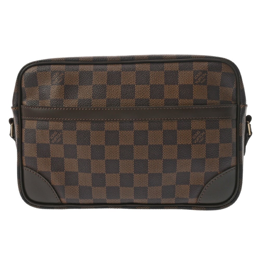 Louis Vuitton Damier Trocadero L Brown Canvas Shoulder Bag - Picture 1 of 11